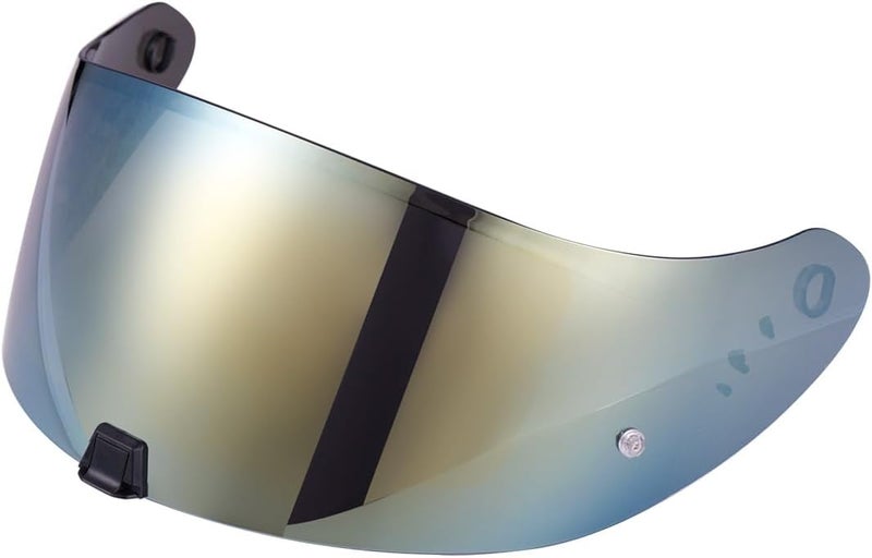 T520 Tinted Visor Replacements, R1 Face Shiled Replacements Compatible with T520 ST1400 R1 UV Protection Windproof (Gold)